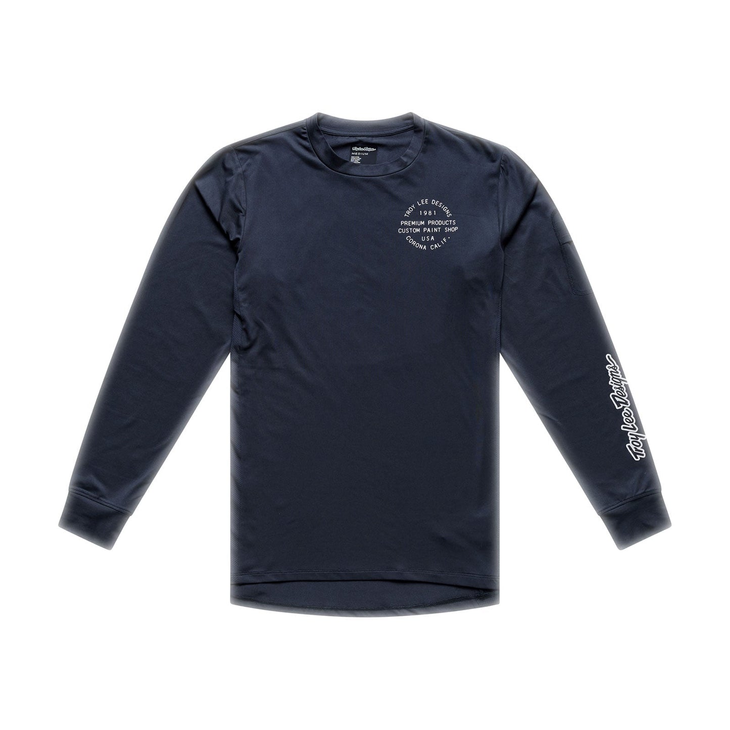 TROY LEE DESIGNS RUCKUS RIDE PRESSED Long Sleeve Carbon Jersey