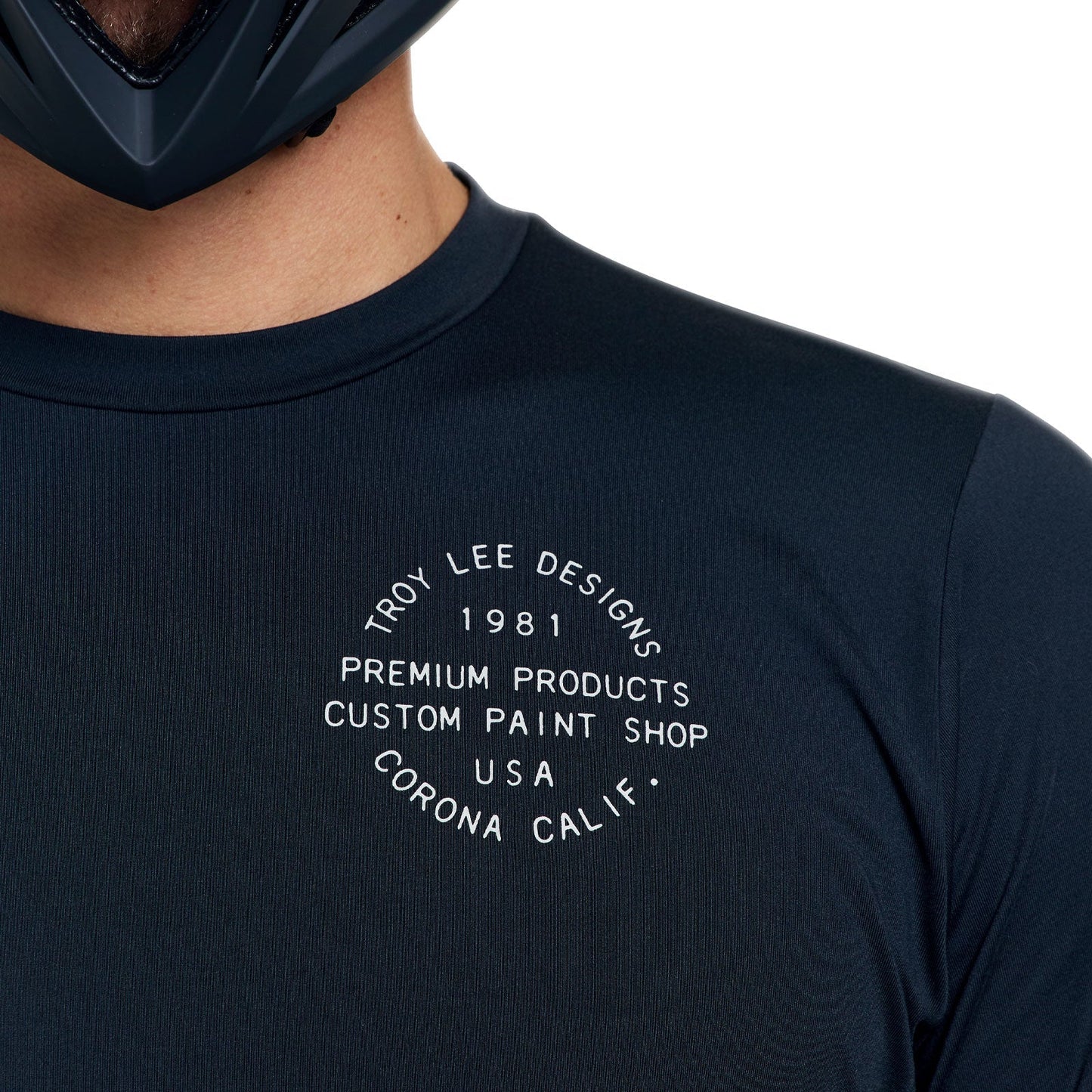 TROY LEE DESIGNS RUCKUS RIDE PRESSED Long Sleeve Carbon Jersey