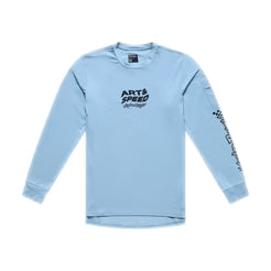 TROY LEE DESIGNS RUCKUS RIDE WAVES Jersey Long Sleeve Blue