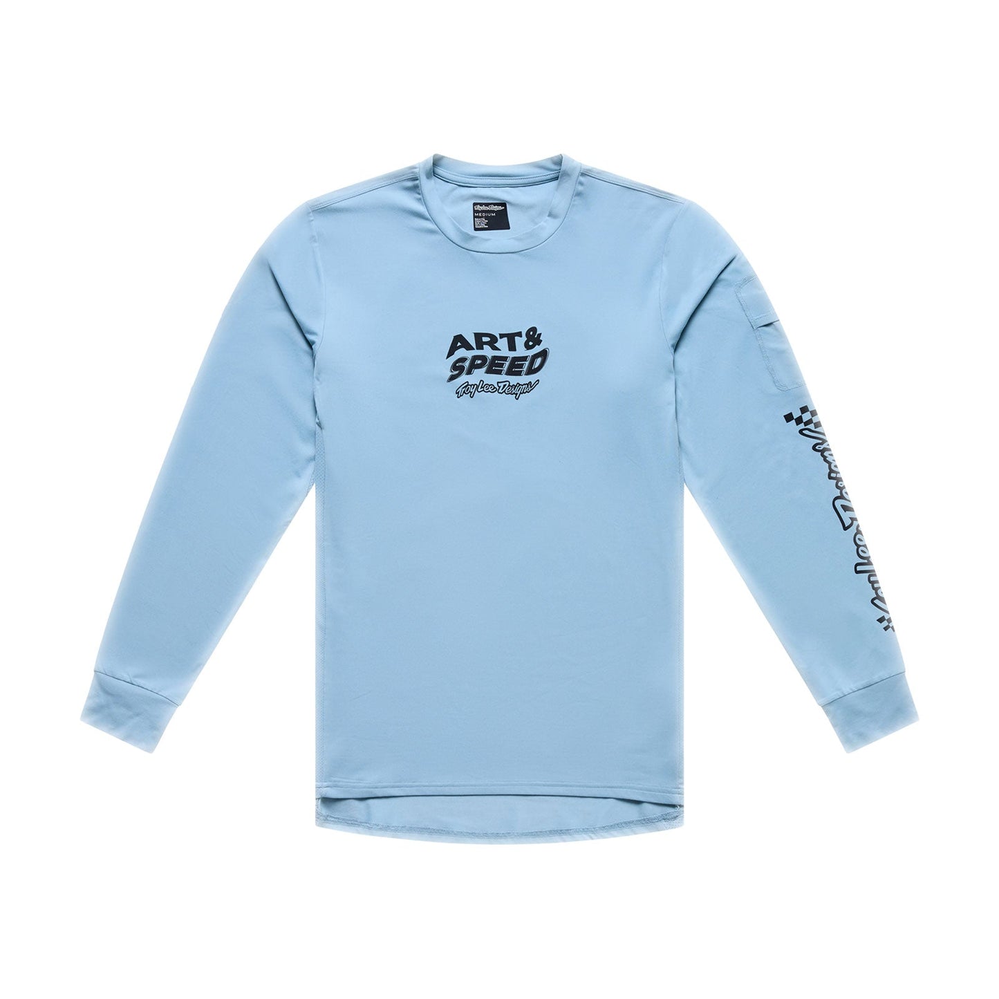 TROY LEE DESIGNS RUCKUS RIDE WAVES Jersey Long Sleeve Blue