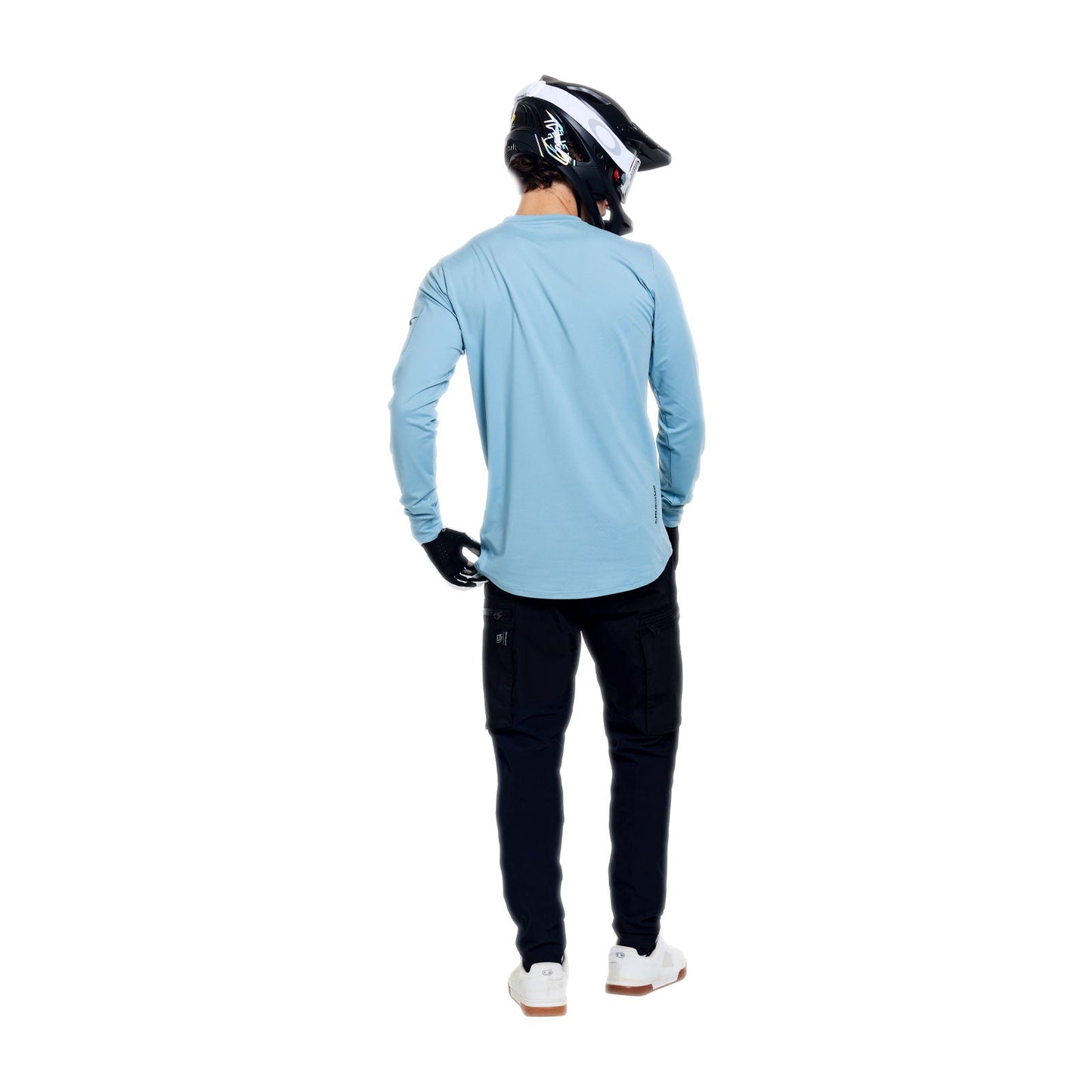 TROY LEE DESIGNS RUCKUS RIDE WAVES Jersey Long Sleeve Blue