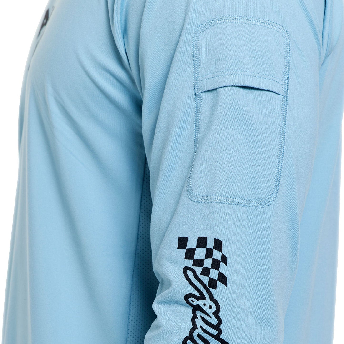 TROY LEE DESIGNS RUCKUS RIDE WAVES Jersey Long Sleeve Blue