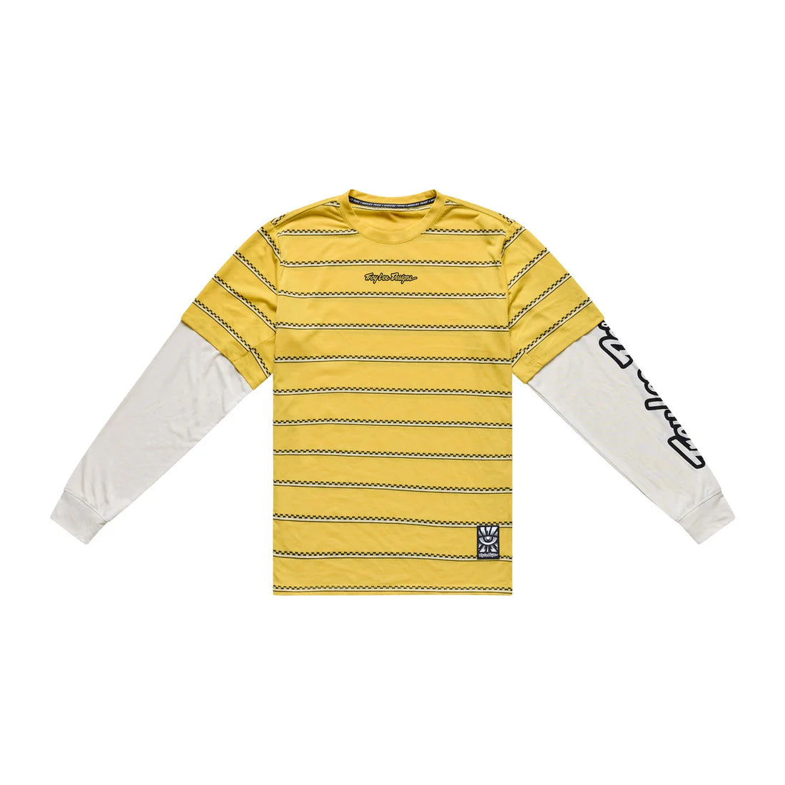 TROY LEE DESIGNSSKYLINE FAKIE RIDE Jersey Long Sleeve Yellow