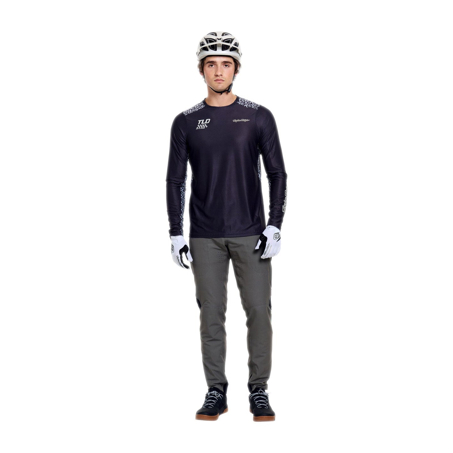 TROY LEE DESIGNS SKYLINE PRO AIR RIDGELINE Long Sleeve Carbon Jersey
