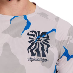 TROY LEE DESIGNS SKYLINE PRO FLOW CAMO Short Sleeve Pumice Jersey