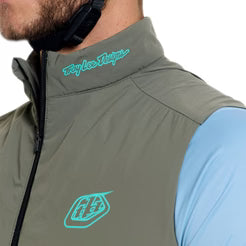 Sleeveless Jacket TROY LEE DESIGNSSKYLINE PRO MONO Khaki