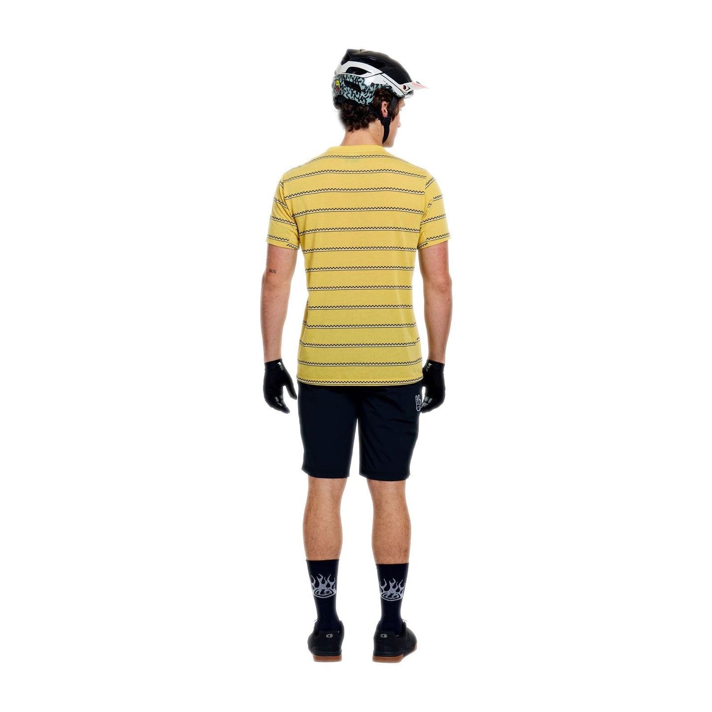 TROY LEE DESIGNS SKYLINE FAKIE RIDE Jersey Short Sleeve Yellow