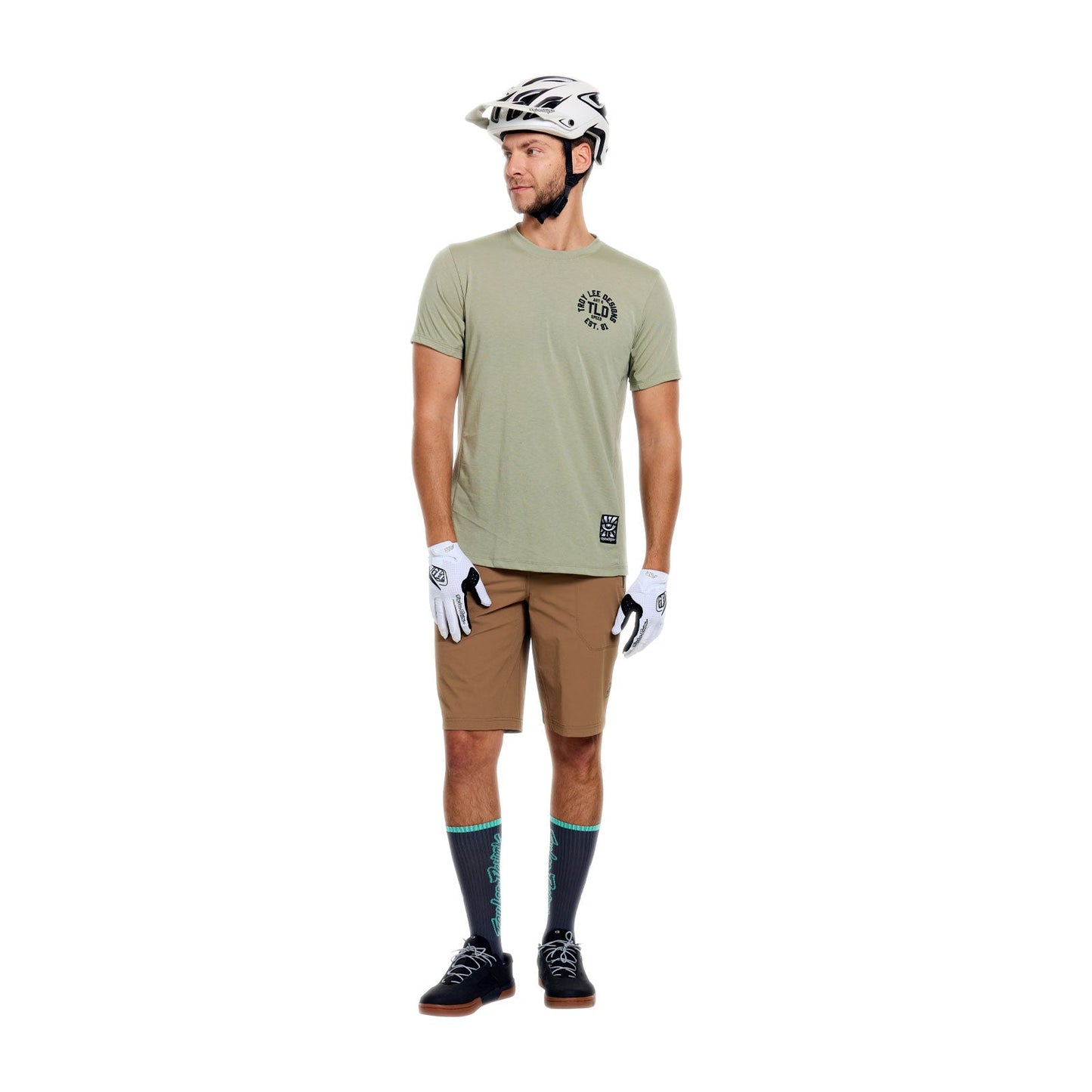 TROY LEE DESIGNS SKYLINE TRAIL Short with Liner Mono Beige