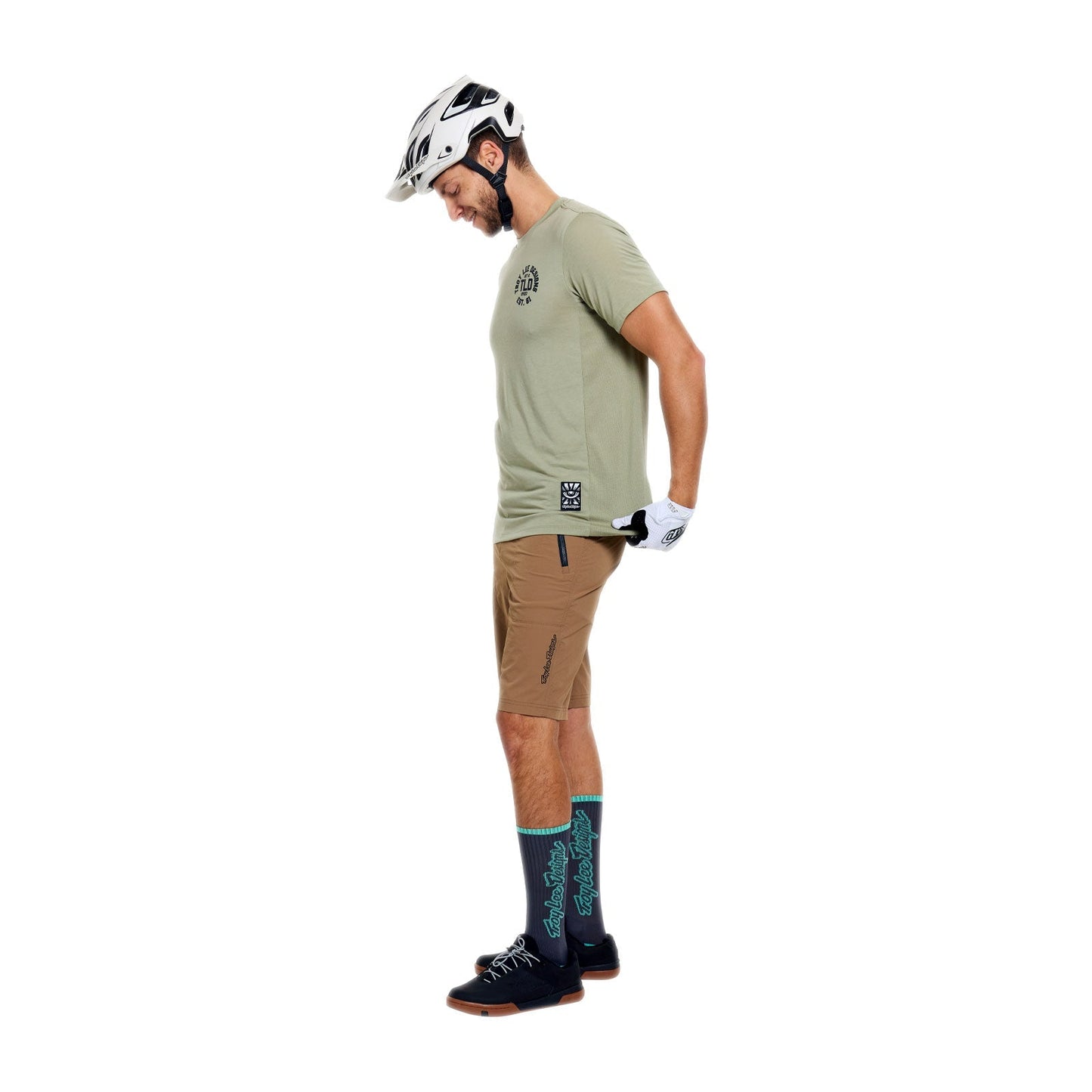 TROY LEE DESIGNS SKYLINE TRAIL Short with Liner Mono Beige