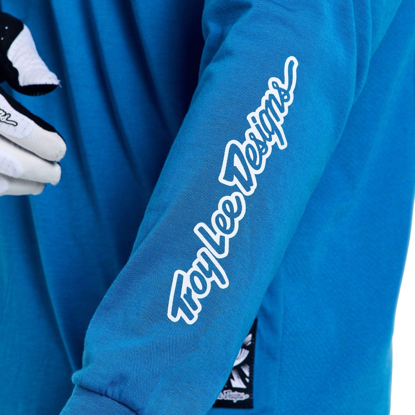 TROY LEE DESIGNS SKYLINE RIDE ONE EYE AERO Jersey Long Sleeve Blue