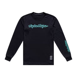 TROY LEE DESIGNSSKYLINE RIDE SIGNATURE Jersey Long Sleeve Black/Green