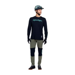 TROY LEE DESIGNSSKYLINE RIDE SIGNATURE Jersey Long Sleeve Black/Green
