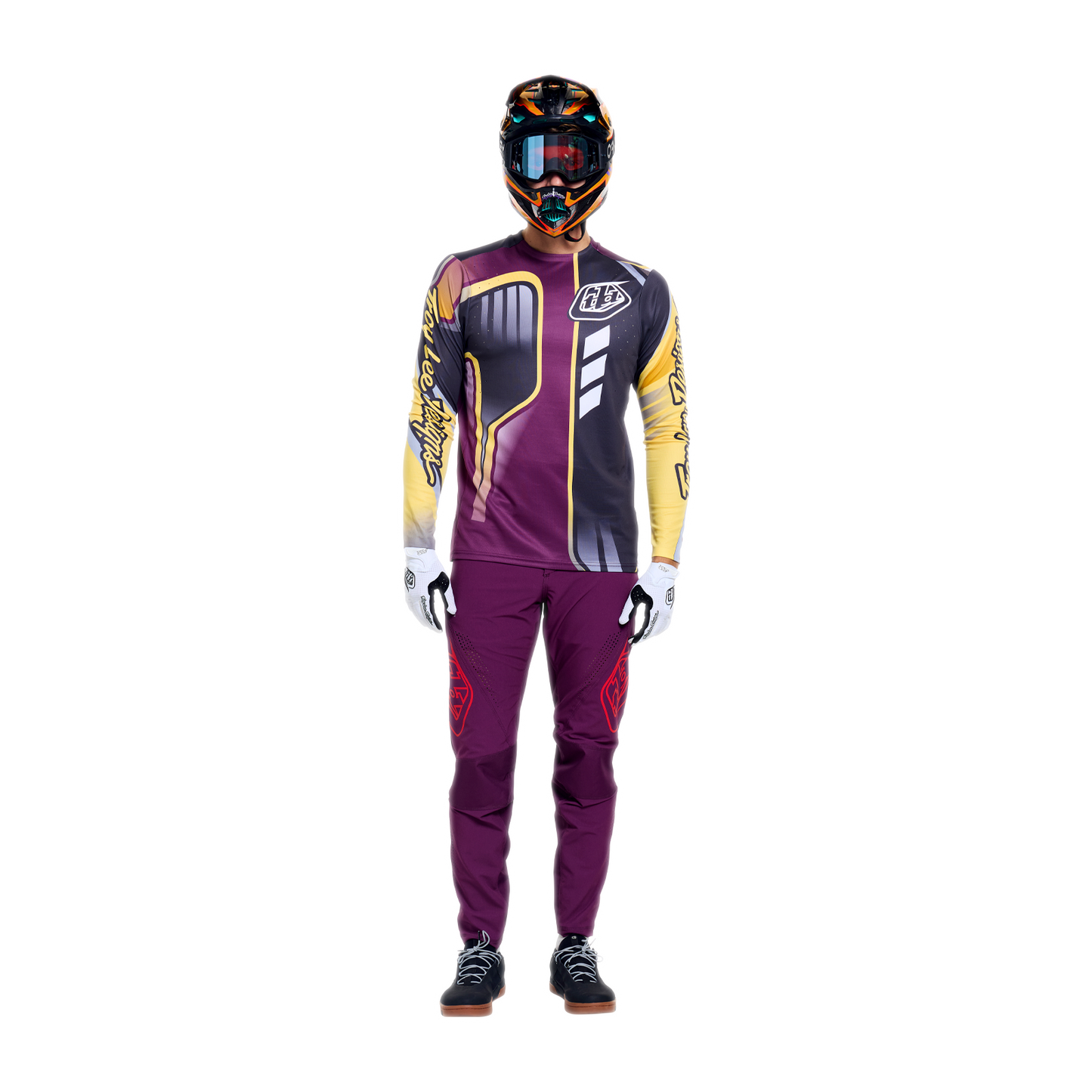 TROY LEE DESIGNS SPRINT PRO LOWRIDER Long Sleeve Jersey Sangria