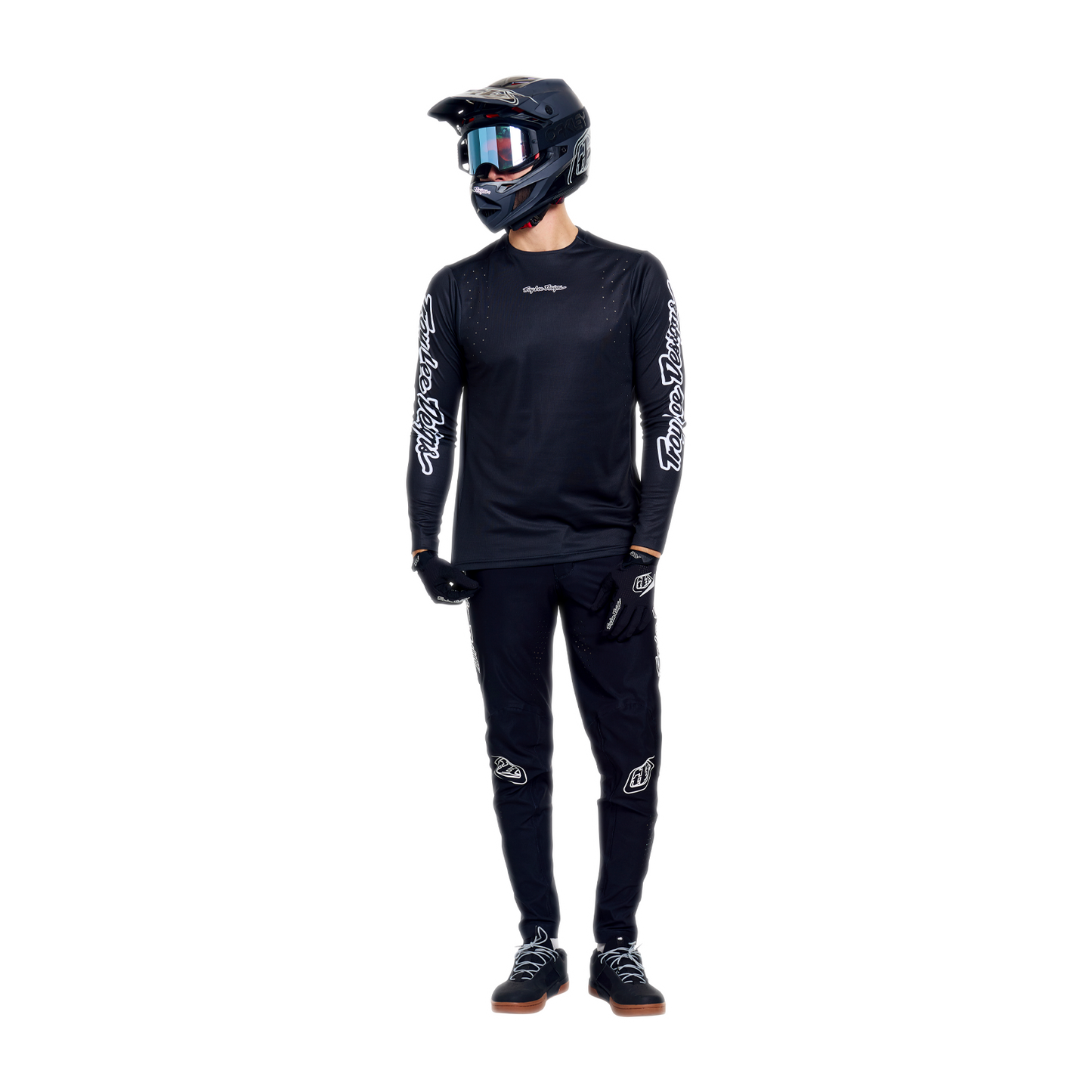 TROY LEE DESIGNS SPRINT PRO Mono Long Sleeve Jersey Black