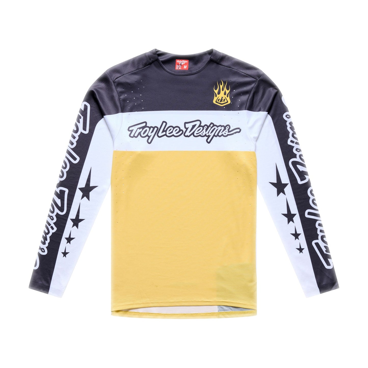 TROY LEE DESIGNS SPRINT PRO YO MOTO Long Sleeve Jersey Black/Yellow
