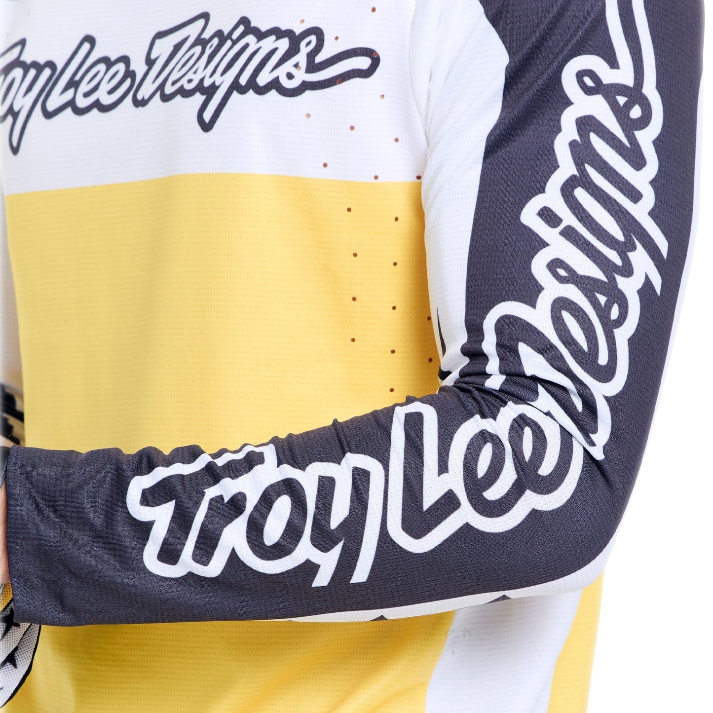 TROY LEE DESIGNS SPRINT PRO YO MOTO Long Sleeve Jersey Black/Yellow