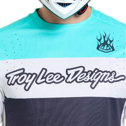 TROY LEE DESIGNS SPRINT PRO YO MOTO Long Sleeve Jersey Black/Blue