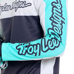 TROY LEE DESIGNS SPRINT PRO YO MOTO Long Sleeve Jersey Black/Blue