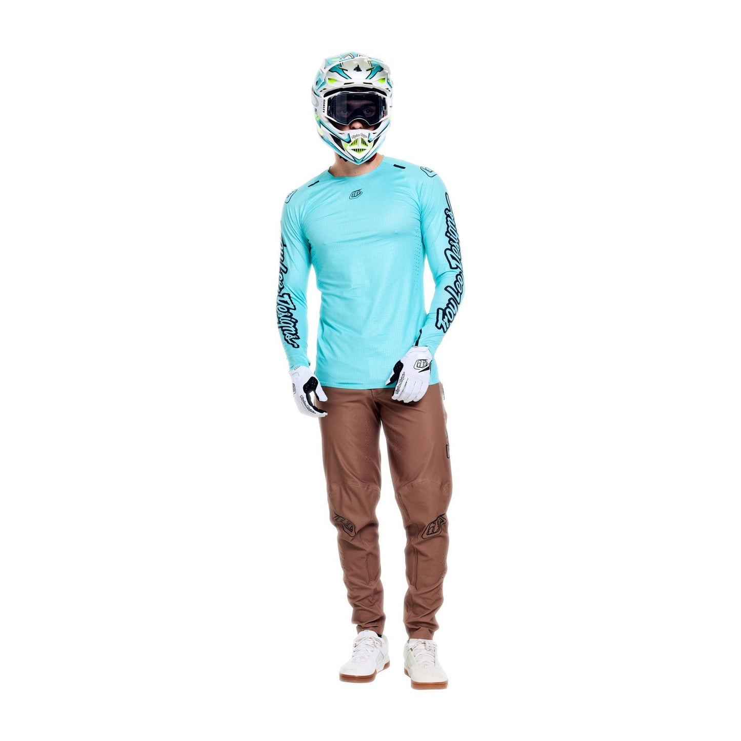 TROY LEE DESIGNS SPRINT ULTRA MONO Long Sleeve Turquoise Jersey