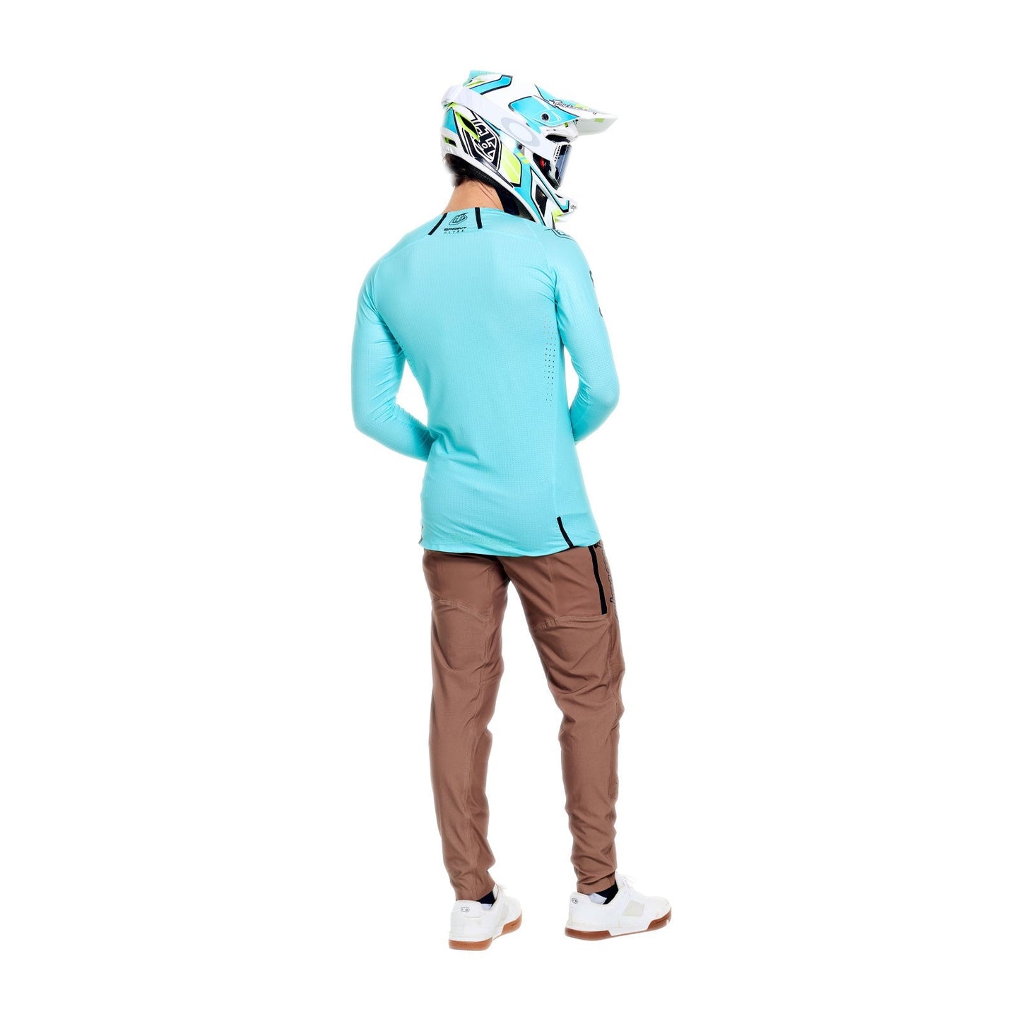 TROY LEE DESIGNS SPRINT ULTRA MONO Long Sleeve Turquoise Jersey