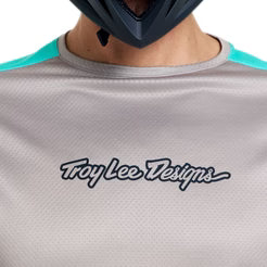 TROY LEE DESIGNS STAGE SIGNATURE Jersey Long Sleeve Light Grey