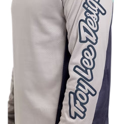 TROY LEE DESIGNS STAGE SIGNATURE Jersey Long Sleeve Light Grey