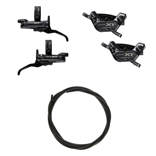 Pair of SHIMANO XT M8220 Enduro 4-piston brakes