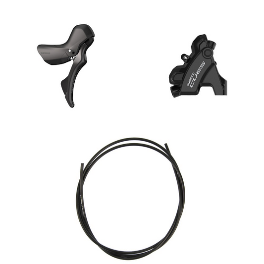 SHIMANO CUES U6030 10/11 Speed Flatmount Discless Straight Lever and Rear Caliper