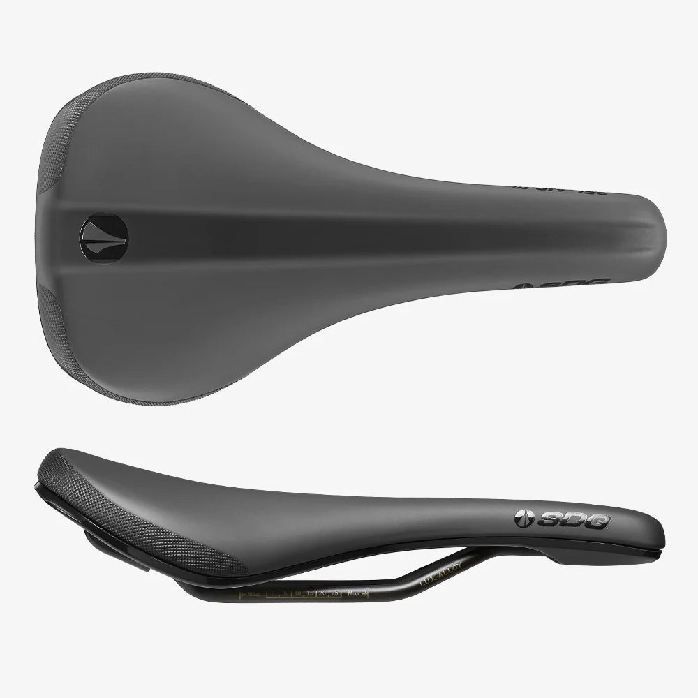 SDG BEL-AIR V3 Air Foam Rails Lux Alloy Grey saddle