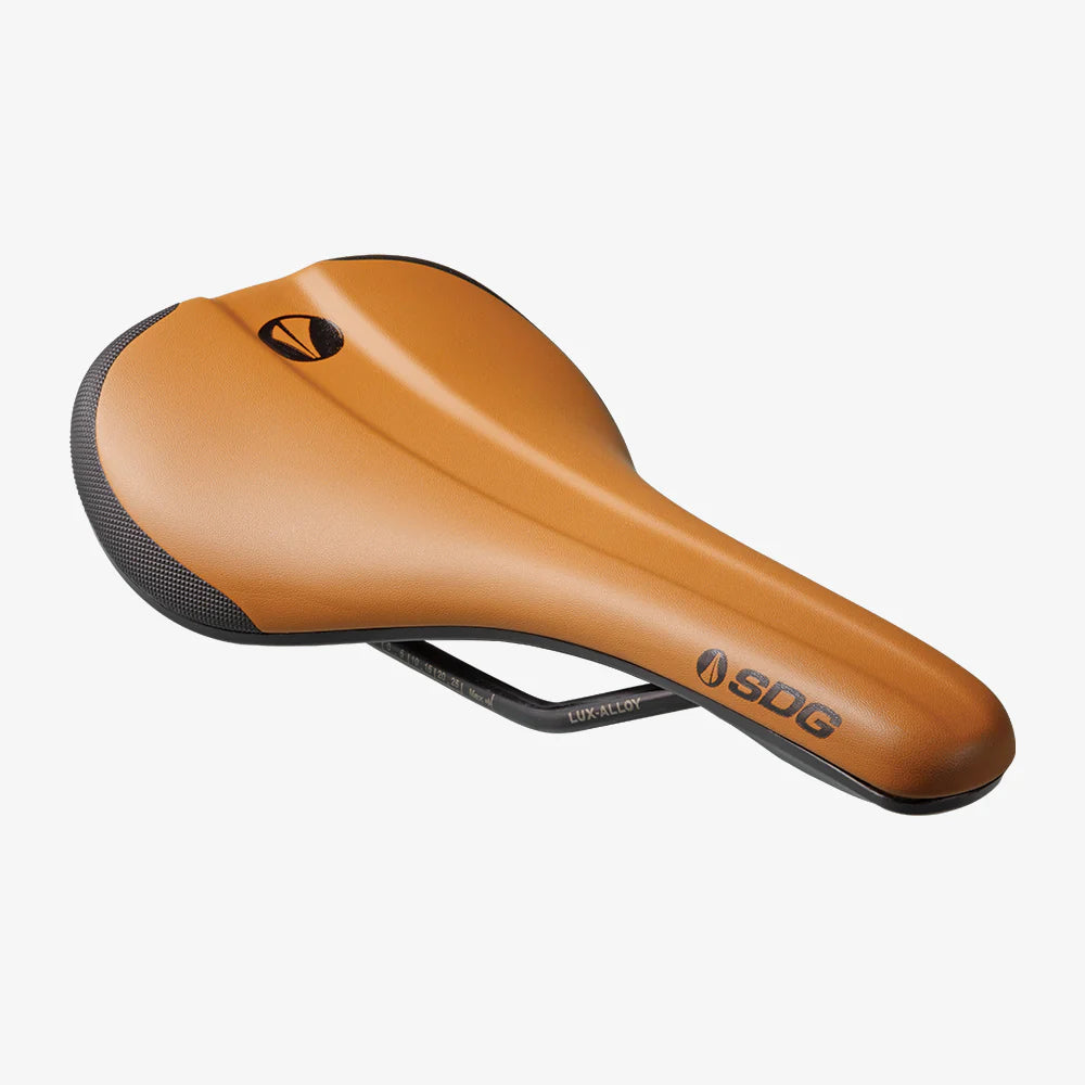 Saddle SDG BEL-AIR V3 Rails Lux Alloy Brown/Black