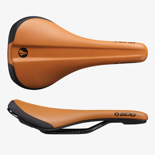 Saddle SDG BEL-AIR V3 Rails Lux Alloy Brown/Black