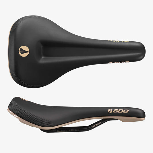 Saddle SDG BEL-AIR V3 MAX - Lux-Alloy Black/Beige