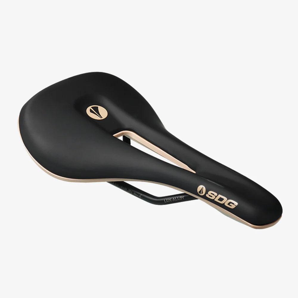 Saddle SDG BEL-AIR V3 OVERLAND Rails Lux-Alloy Black/Beige