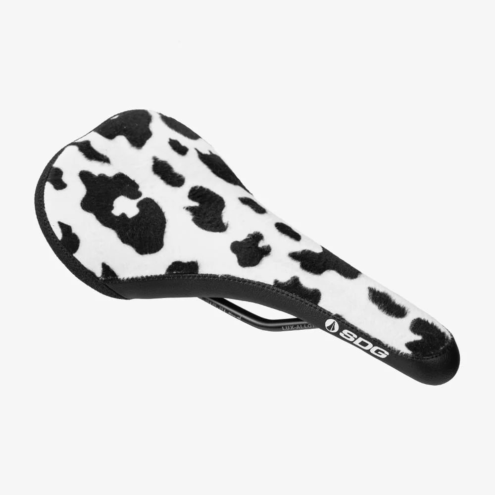 SDG BEL-AIR V3 Animal Throwback Rails Lux Alloy Cow Saddle