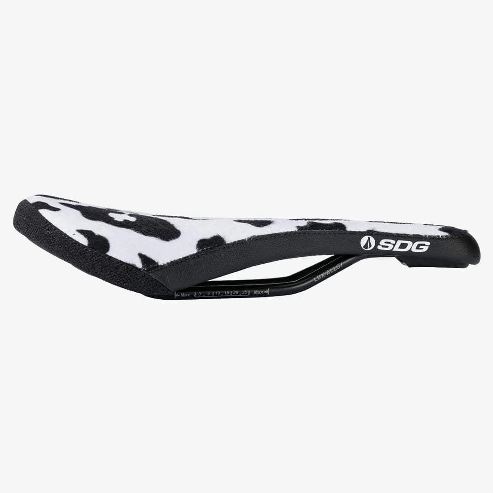 SDG BEL-AIR V3 Animal Throwback Rails Lux Alloy Cow Saddle