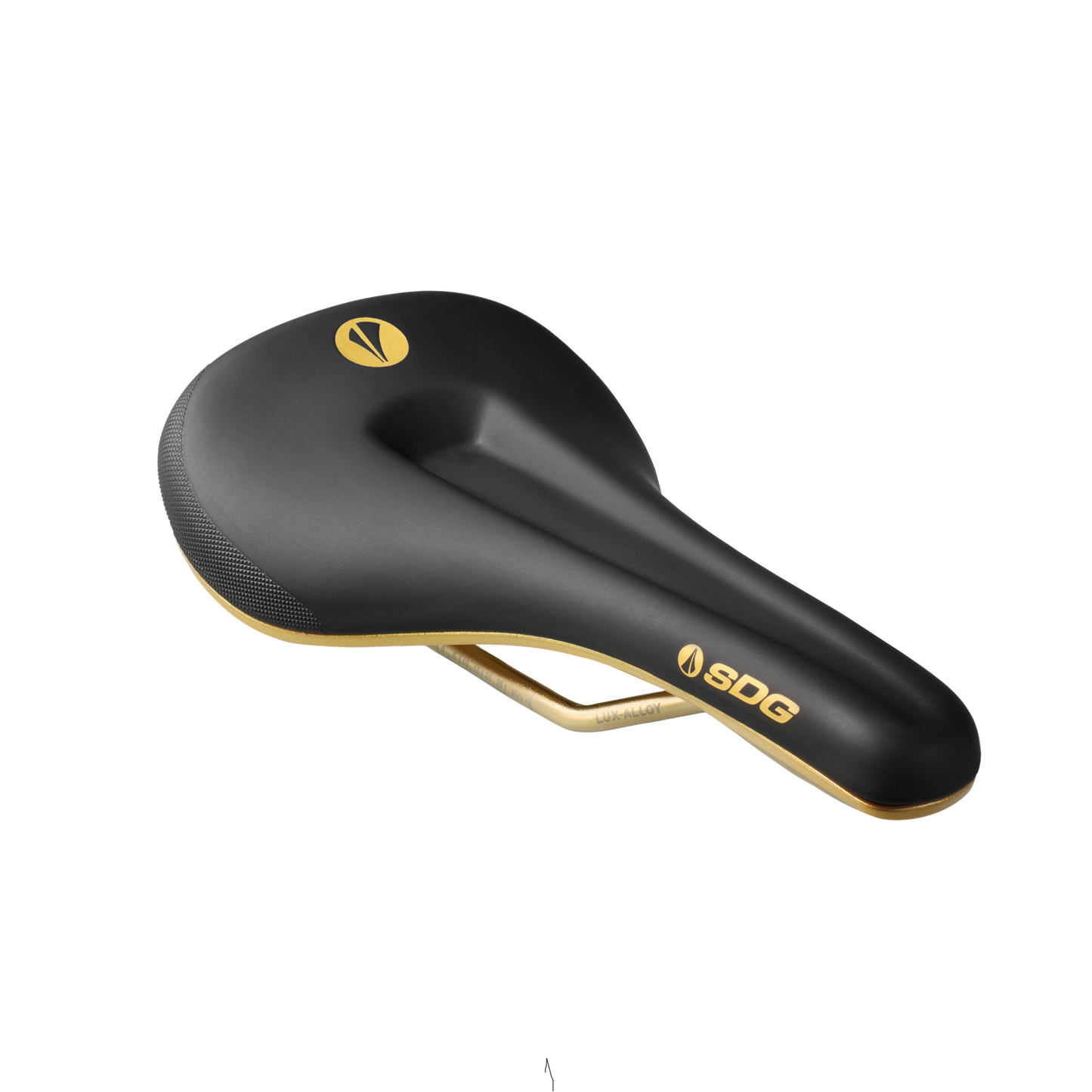 Saddle SDG BEL-AIR V3 MAX Galactic Rails Lux-Alloy Black/Gold