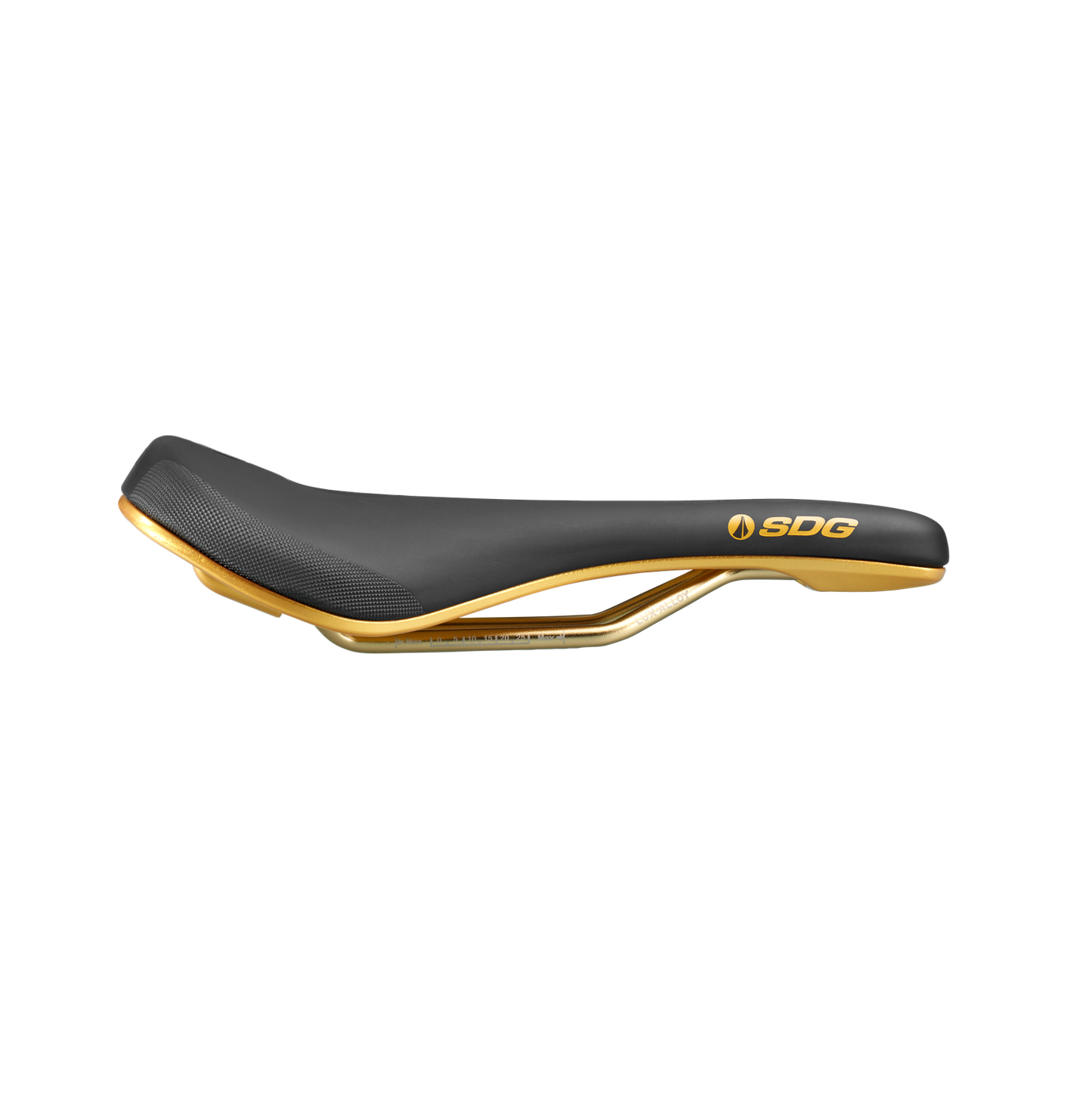 Saddle SDG BEL-AIR V3 MAX Galactic Rails Lux-Alloy Black/Gold