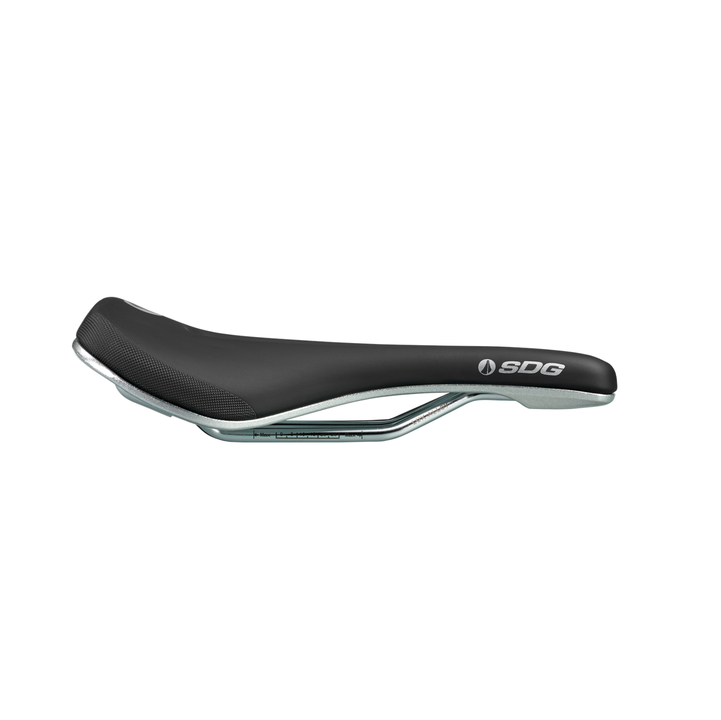 SDG BEL-AIR V3 MAX Galactic Rails Lux-Alloy Saddle Black/Silver