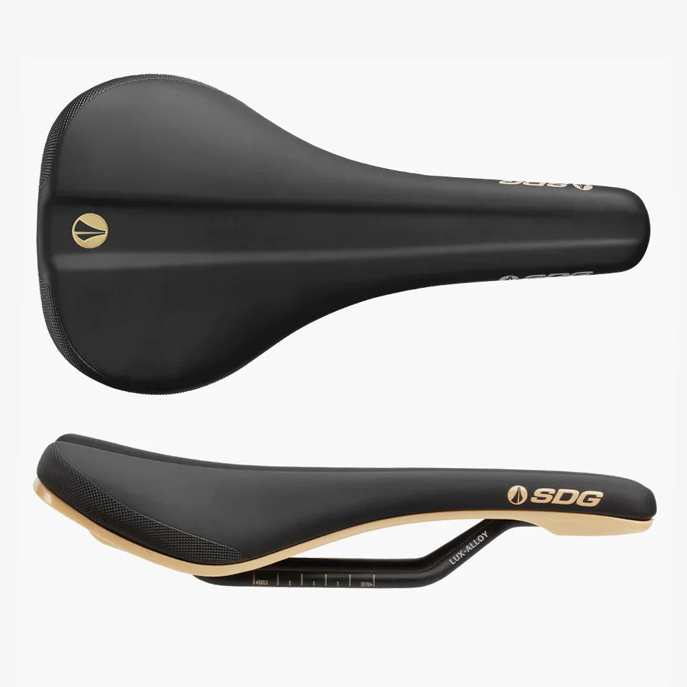 SDG BEL-AIR V3 Rails Lux Alloy Saddle Black/Beige