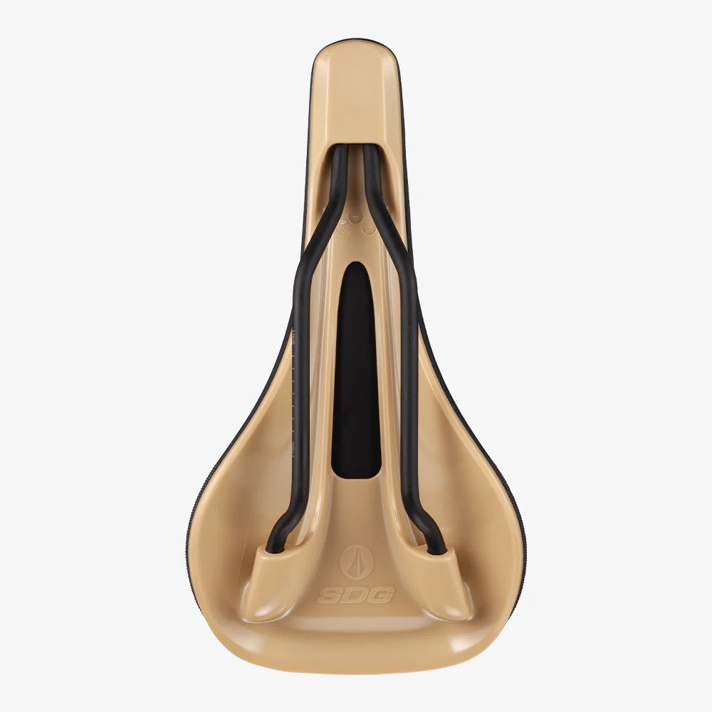 SDG BEL-AIR V3 Rails Lux Alloy Saddle Black/Beige