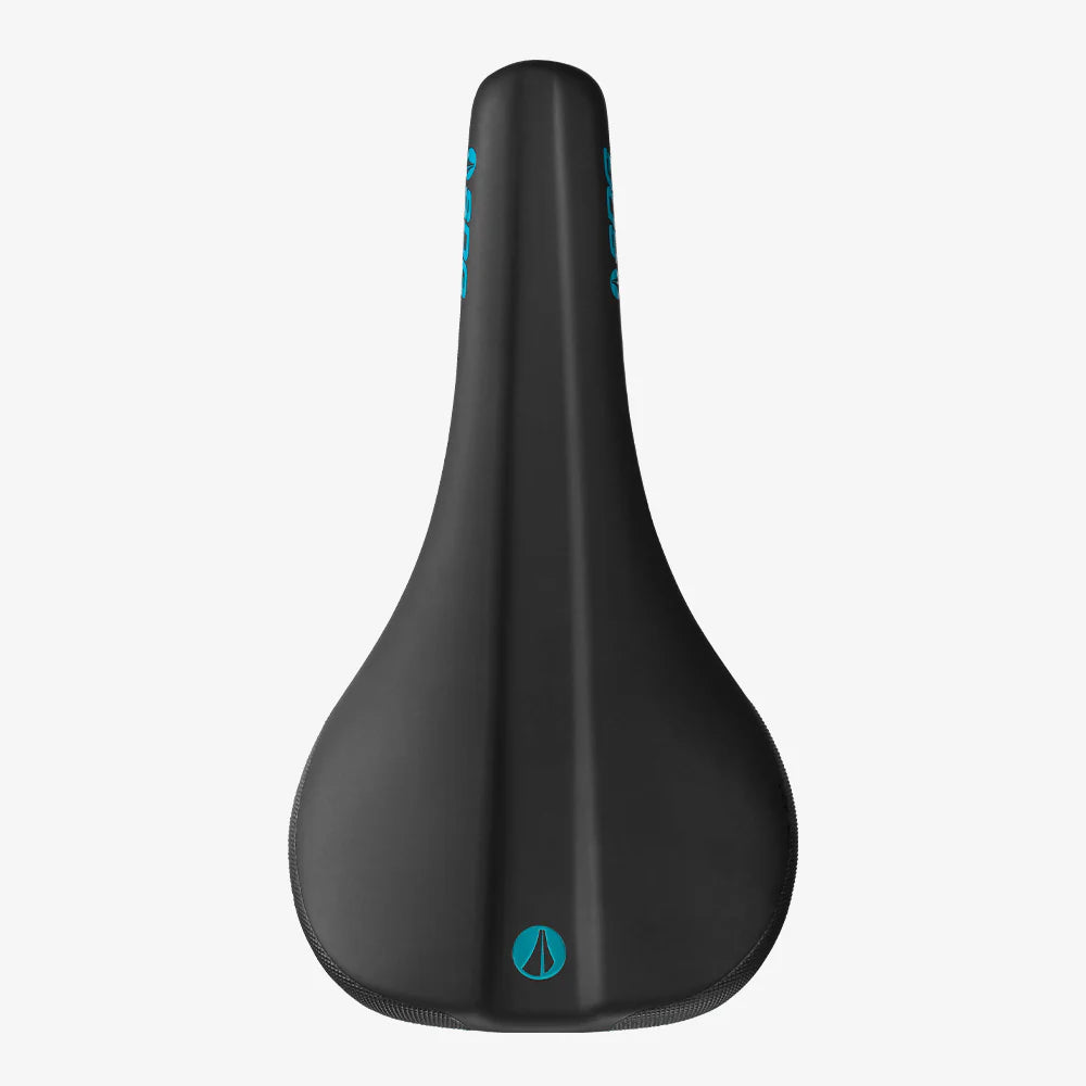 Saddle SDG BEL-AIR V3 Rails Lux Alloy Black/Turquoise