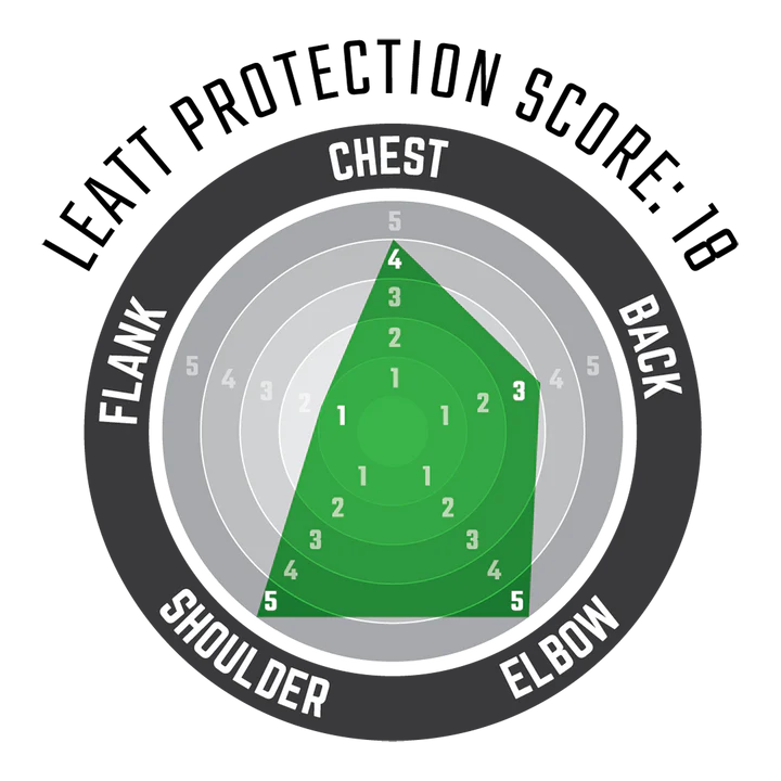 Protective Vest LEATT 3DFAIRFIT LITE EVO Black