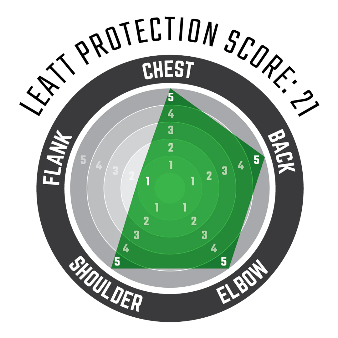 Protective vest LEATT 3DF AIRFIT EVO Black