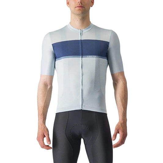 CASTELLI TRADIZIONE Short Sleeve Jersey Blue