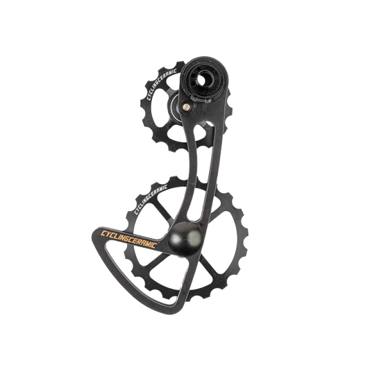 Oversize CYCLING CERAMIC derailleur hanger for Sram Apex Black