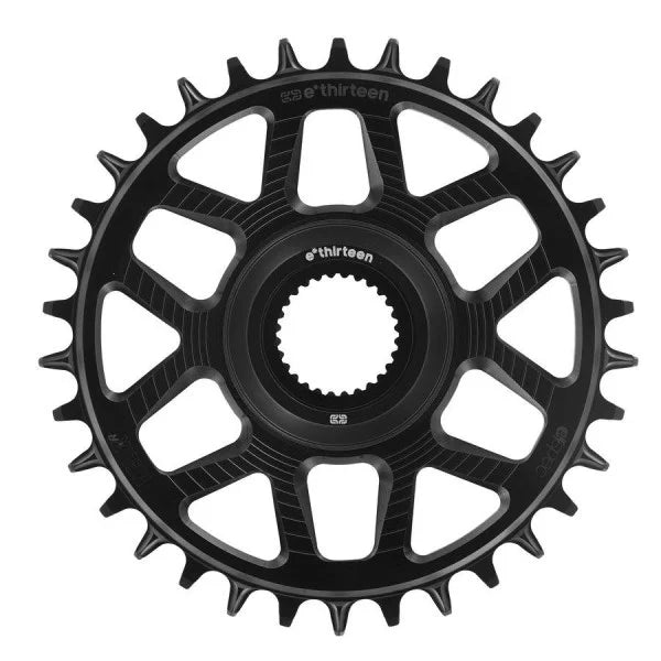 Plateau Mono E-THIRTEEN HELIX RACE E-SPEC 11/12V Direct Mount Bosch Gen4 Offset 15mm Black