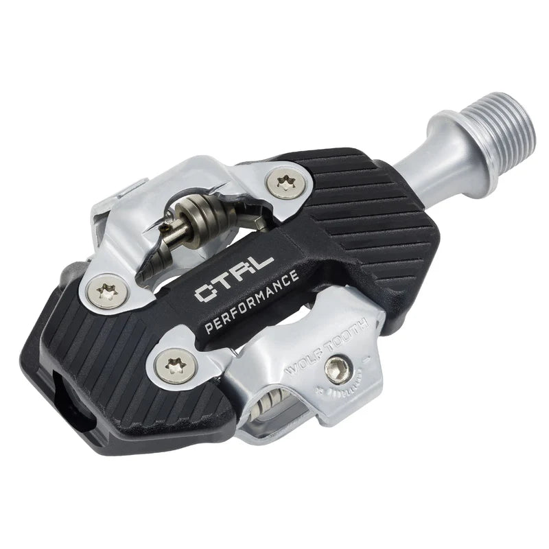 WOLF TOOTH CTRL TRAIL PERFORMANCE Clipless Pedals, Black