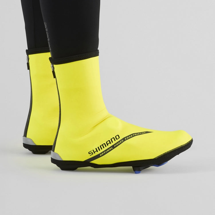 SHIMANO DUAL CR Shoe Covers Fluo Yellow