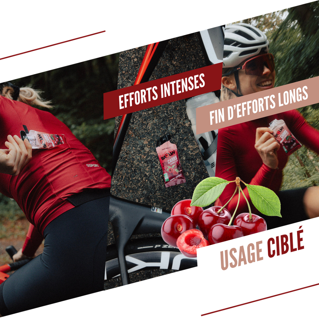 BAOW Energy Gel (44g) Lemon/Cherry/Caffeinated Guarana
