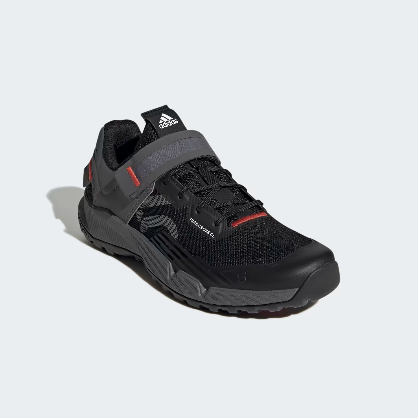 ADIDAS FIVE TEN TRAILCROSS CLIP-IN MTB Shoes Black/Grey/Red